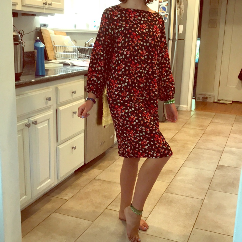 Flora Gap Shift Dress